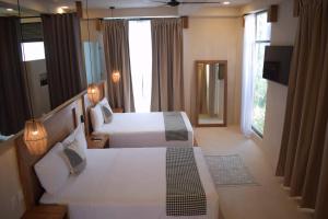Postel nebo postele na pokoji v ubytování Joanza by ÓOL Hotels