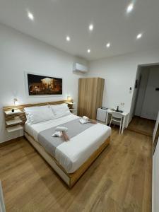 Postel nebo postele na pokoji v ubytování B&B Central Station