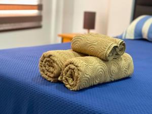 Postel nebo postele na pokoji v ubytování MONOAMBIENTES RESIDENCIALES en TARIJA