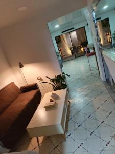 Posezení v ubytování Kayros hostal cks