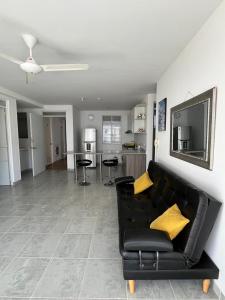 Kuchyň nebo kuchyňský kout v ubytování Apartamento Conjunto Aqualina Orange