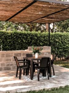 Patio nebo venkovní prostory v ubytování Cabaña Calmy Ranch