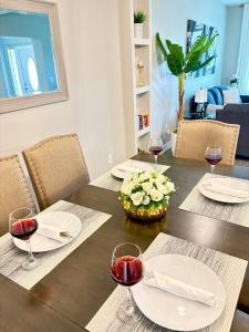 Ein Sitzbereich in der Unterkunft Lake Marlin Villa 2