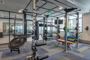 Fitness centrum a/nebo fitness zařízení v ubytování Scottsdale Quarters 1