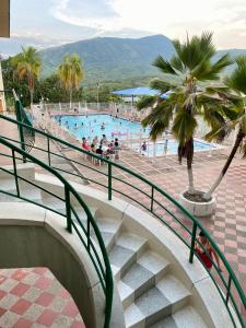 Bazén v ubytování Club Vacacional COPEN nebo v jeho okolí