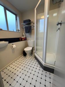 Koupelna v ubytování Cosy Motel Studio Apartment in Central City-up to 2 beds