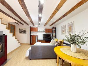 Χώρος καθιστικού στο Casa OPECHS
