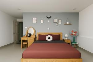 Postel nebo postele na pokoji v ubytování LAM ANH Hotel + 25 fotografií