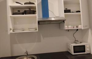 Η κουζίνα ή μικρή κουζίνα στο City Apartment +9 φωτογραφίες