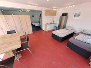 Postel nebo postele na pokoji v ubytování Kurzzeitvermietung - Gratwein