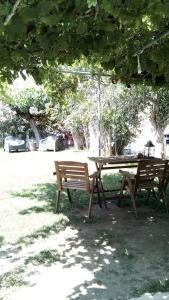 A garden outside Studios Casa Liaya