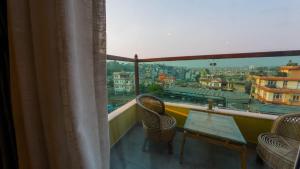 Μπαλκόνι ή βεράντα στο Lalit Service Apartment