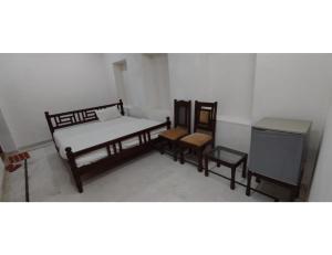 Hotel Namaste jaiselmer inn, Jaiselmer客房内的一张或多张床位