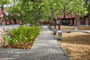 Zahrada ubytování Yala Chalets by Lalan Leisure