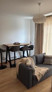 Χώρος καθιστικού στο Ninho da Praia Costa Nova