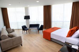 A seating area at ZOOM HOTEL