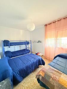 Cama o camas de una habitación en Casa los Huertecillos