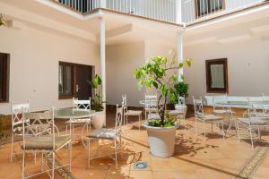 Posezení v ubytování Hotel Boutique Puerta del Rincón