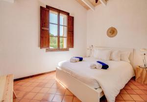 Posteľ alebo postele v izbe v ubytovaní Ideal Property Mallorca - Can Flauta