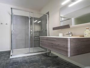 Koupelna v ubytování Triple room in Frassino Apartment