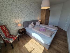 Ένα ή περισσότερα κρεβάτια σε δωμάτιο στο Hafenblick FW 2 - Objekt-ID 15487-2