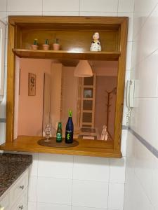 Kuchyňa alebo kuchynka v ubytovaní Maria Rosa Urban & Beach Apartment