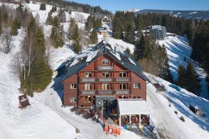 Hotel Obzor durante el invierno