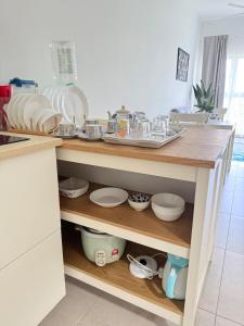 Cuina o zona de cuina de Canopy Hills Residensi Rimbun Cosy and Self Check In