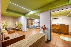 Posezení v ubytování 珠珠酒店 上海浦东国际机场店
