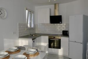Kuchyň nebo kuchyňský kout v ubytování Apartamento Azul Salado