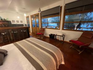 Postel nebo postele na pokoji v ubytování Lodge Colchagua Camp