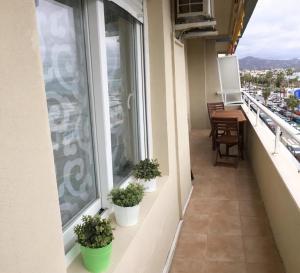 Balkón nebo terasa v ubytování Precioso apartamento frente a la playa