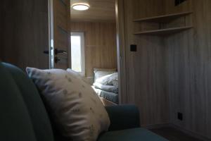 Posezení v ubytování Tiny house Františka