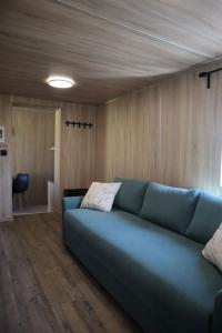 Posezení v ubytování Tiny house Františka