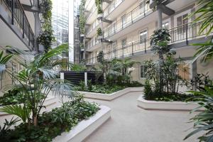Zahrada ubytování Meeresblick Wohnung 018