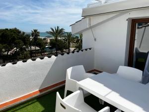 Μπαλκόνι ή βεράντα στο Apartamentos Camí L'atall Altamar