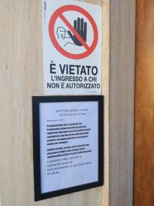 Certifikát, hodnocení, plakát nebo jiný dokument vystavený v ubytování Affittacamere Via Bini + 8 fotografií
