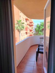 Balkón nebo terasa v ubytování Apartamento Puerto Estepona