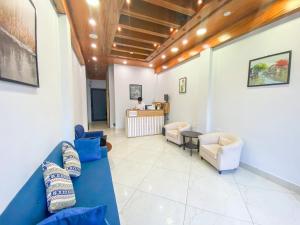 Posezení v ubytování Eco Nest Hotel Đình Ngang