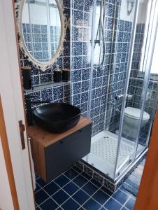 Koupelna v ubytování SALGE b&b RESIDENZA DI CHARME