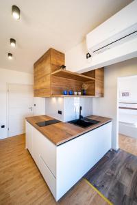 Kuchyň nebo kuchyňský kout v ubytování Guesthouse Mira