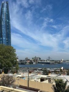 Γενική άποψη της πόλης Σίδνεϊ ή θέα της πόλης από  αυτή η παραθεριστική κατοικία