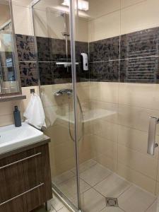 Kúpeľňa v ubytovaní Platina Apartman