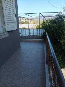 A balcony or terrace at Eirini's Apartment