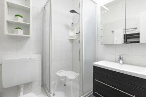 Koupelna v ubytování Haus Seebad Ostseeperle Grömitz