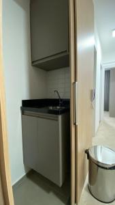 Kuchyň nebo kuchyňský kout v ubytování Apartamento Premium - Próximo do Minas Centro e Mercado Central BH