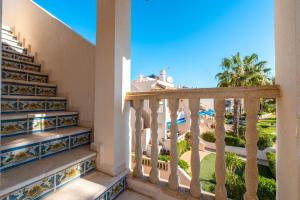 Balkon lub taras w obiekcie Sunnygolfbeach