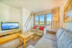 Χώρος καθιστικού στο Residence Alpin 8