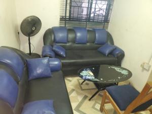 Predel za sedenje v nastanitvi Boboh Room