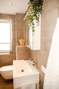 Koupelna v ubytování Juniorsuite-Apartment Weiden
